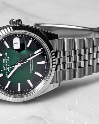 Rolex Datejust 36 Oyster, 36 mm, Oystersteel and white gold Reference 126234