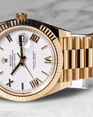 Rolex 228238 White Roman dial