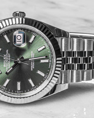 Rolex DateJust 126334 jubilee - green