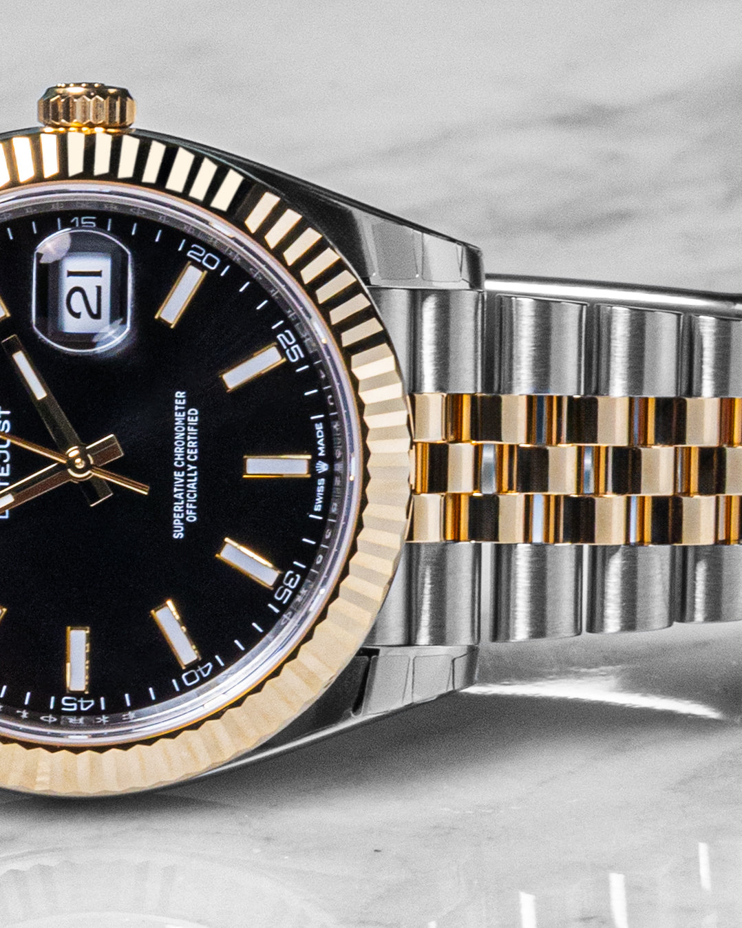 Rolex Datejust black dial 126333