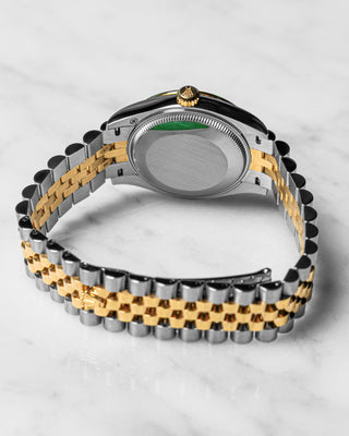 Rolex Datejust 31 Oyster, 31 mm, Oystersteel, yellow gold and diamonds Reference 278383RBR