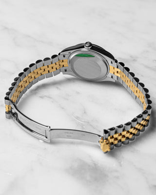 Rolex Datejust 31 Oyster, 31 mm, Oystersteel, yellow gold and diamonds Reference 278383RBR