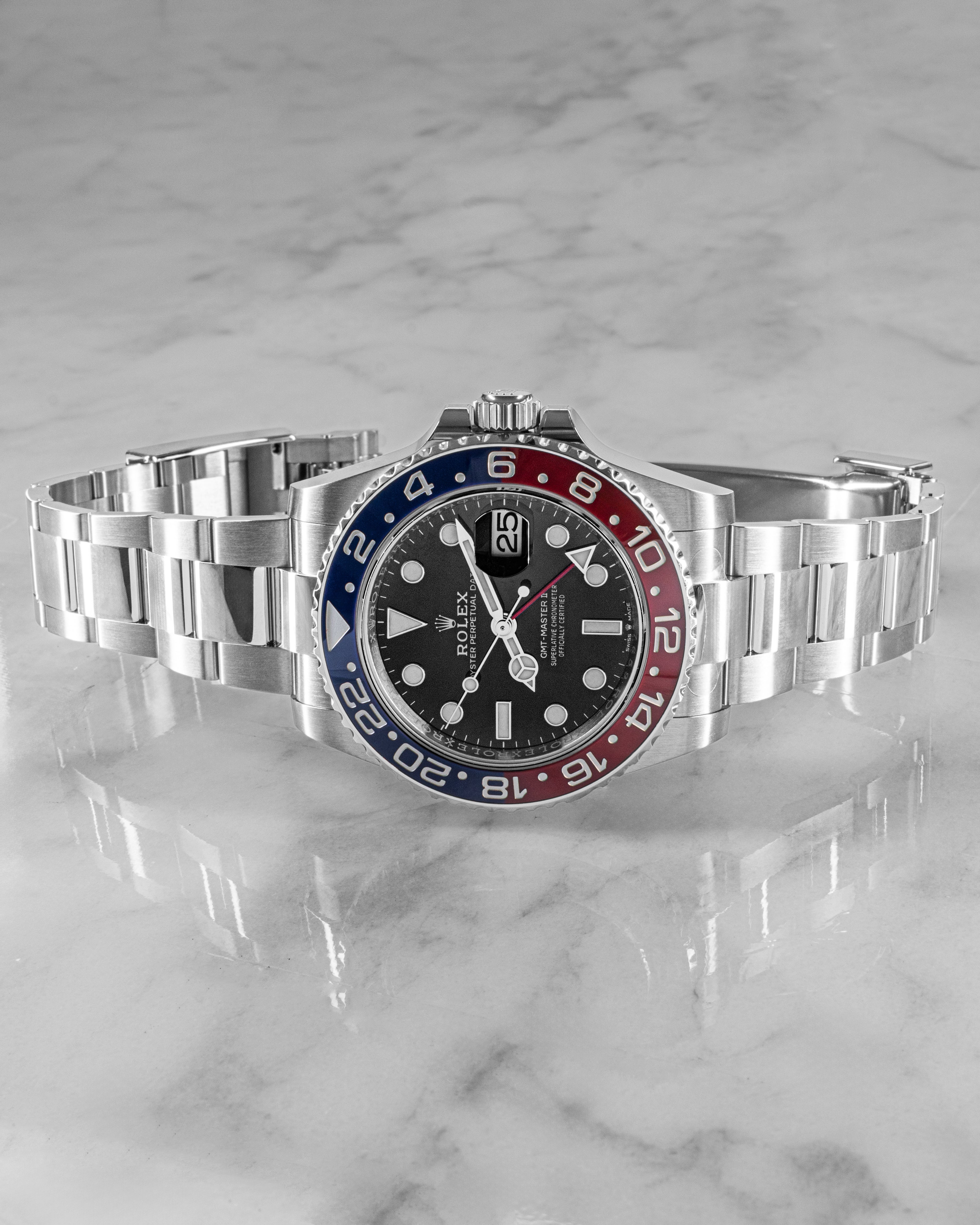 Rolex GMT pepsi 126710BLRO oyster