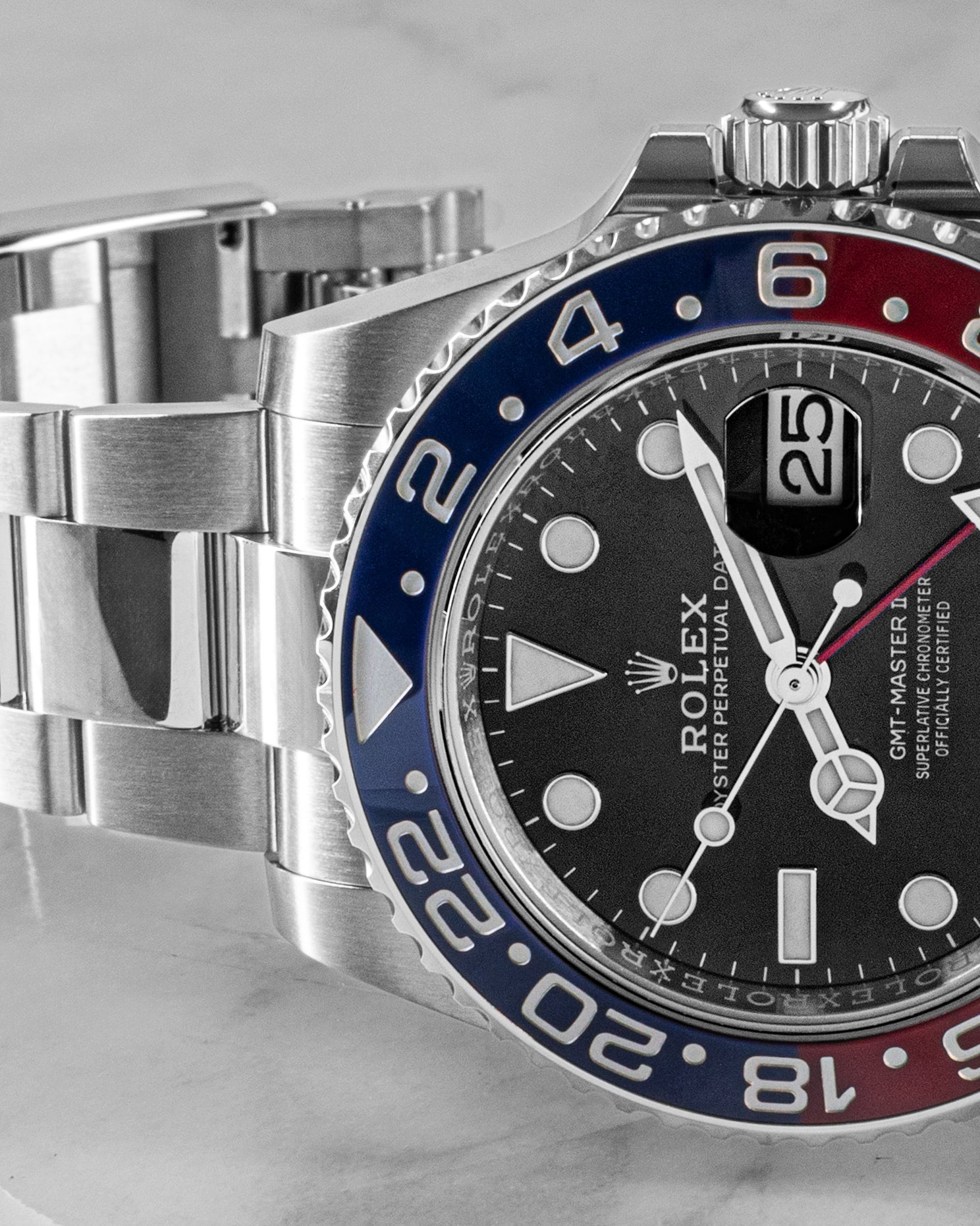 Rolex GMT pepsi 126710BLRO oyster