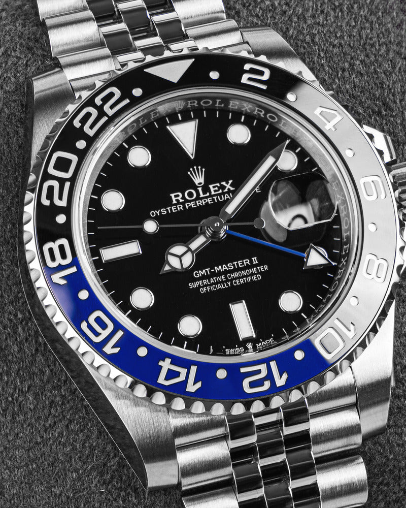 Rolex GMT-Master II Batgirl 126710 BLNR