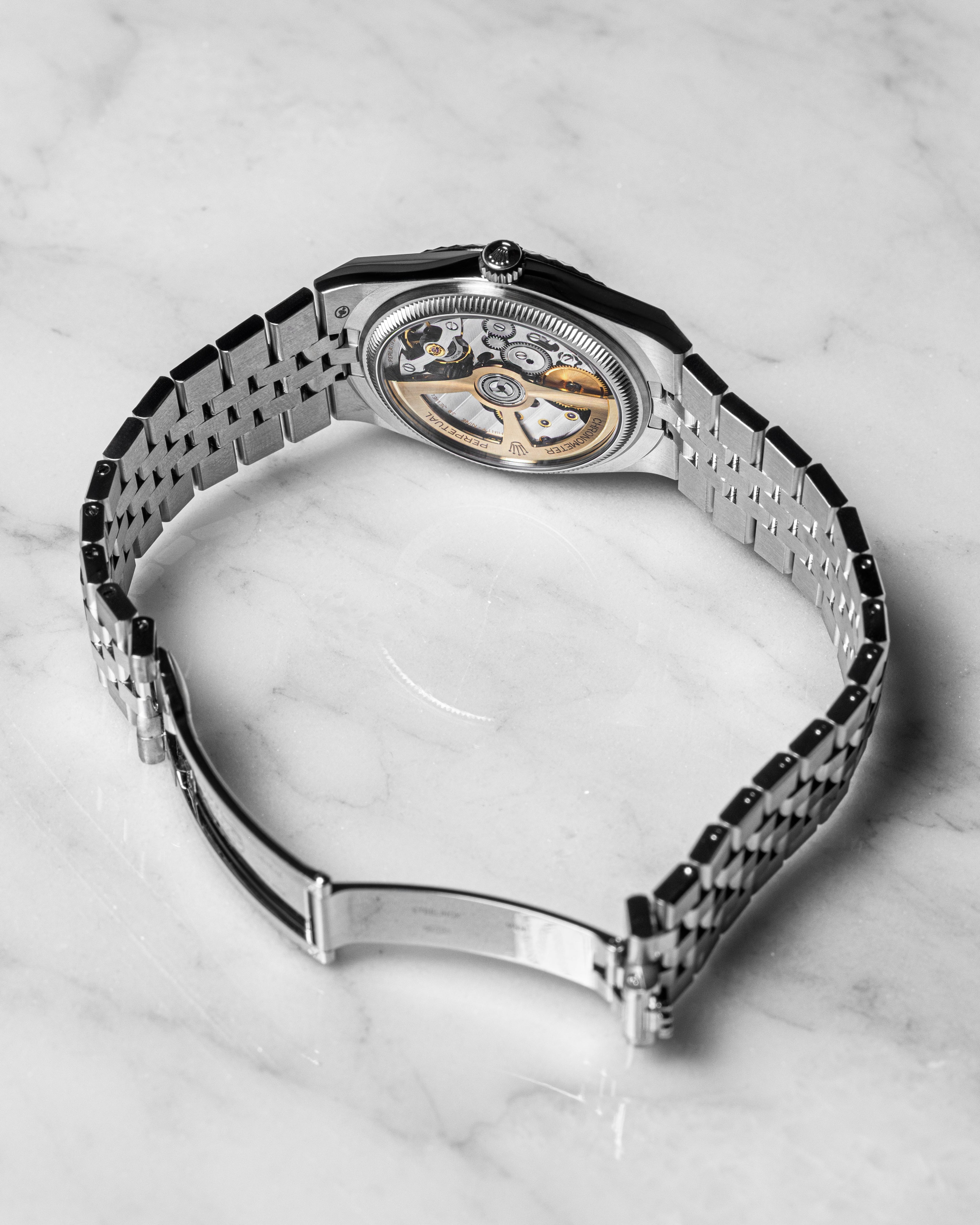 Rolex Land-Dweller 36 Oystersteel and white gold Reference 127234