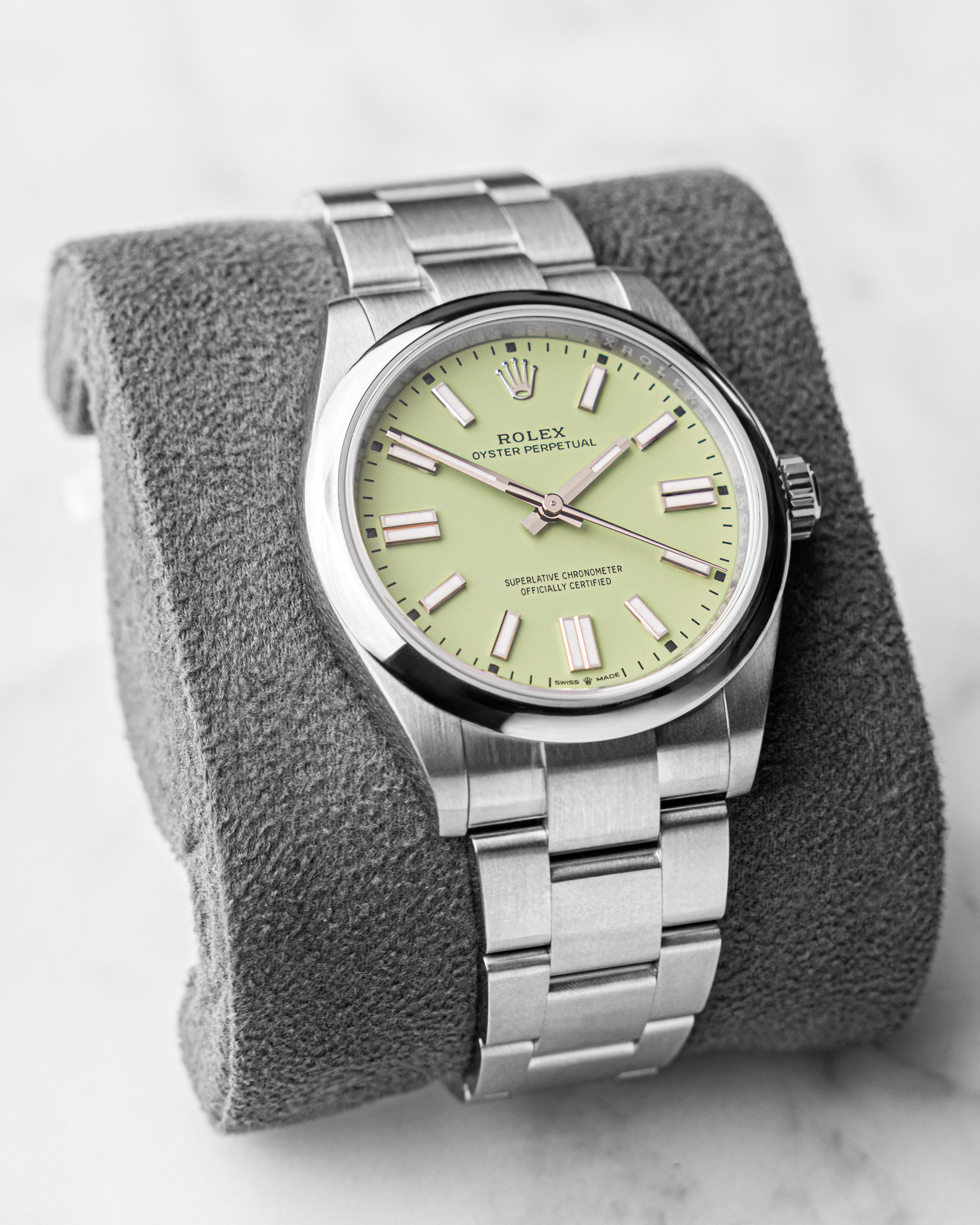 Rolex OP 134300 - Pistachio