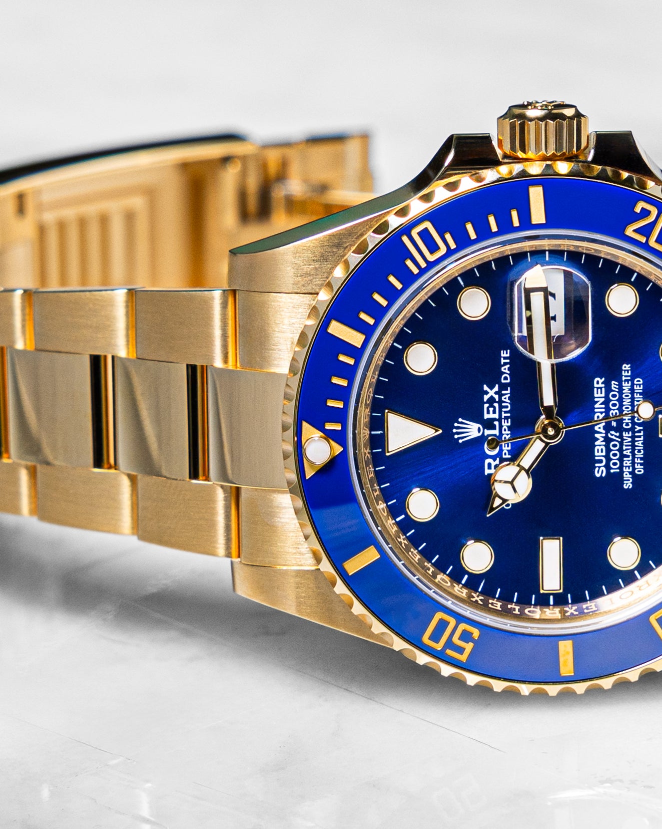 Rolex submariner 126618 blue dial