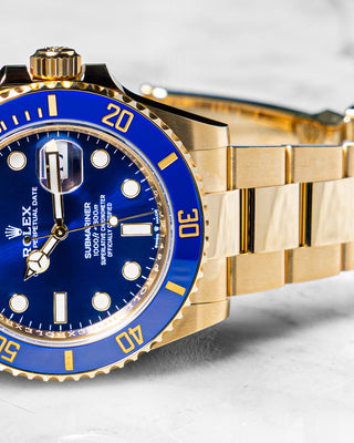 Rolex submariner 126618 blue dial