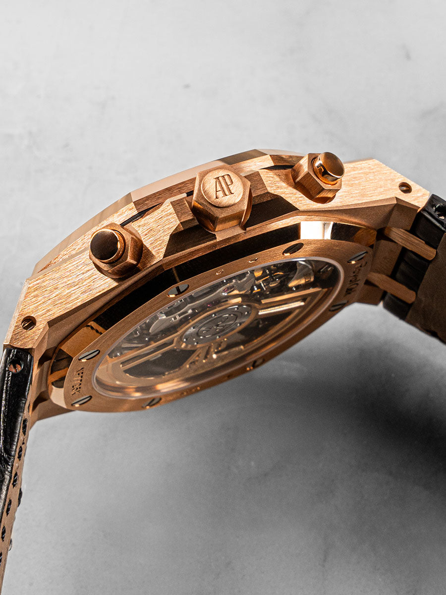Audemars Piguet 26240OR Black Leather