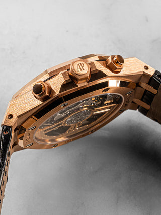 Audemars Piguet 26240OR Black Leather