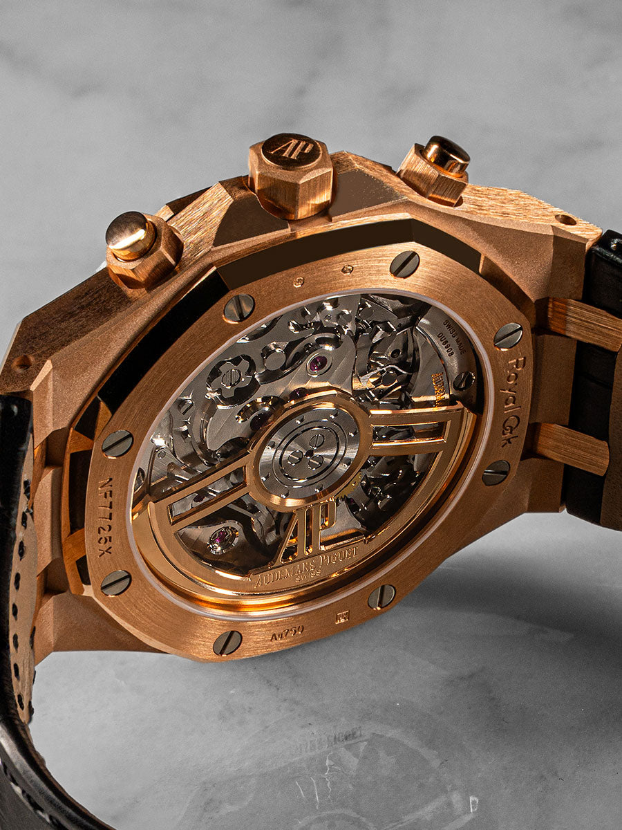 Audemars Piguet 26240OR Black Leather