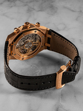 Audemars Piguet 26240OR Black Leather
