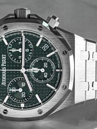 Audemars Piguet Royal Oak Chrono Green Dial 26240ST