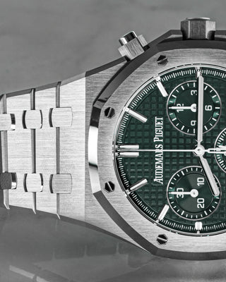 Audemars Piguet Royal Oak Chronograph 26240ST.OO.1320ST.04 - Green Dial
