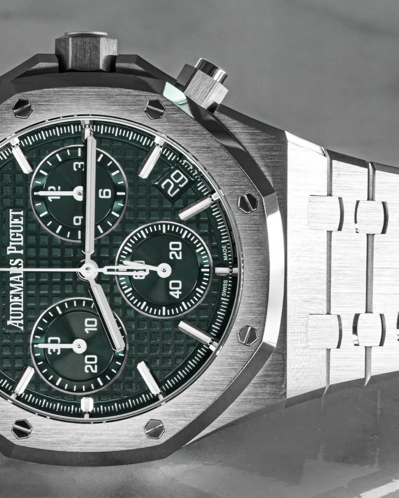 Audemars Piguet Royal Oak Chronograph 26240ST.OO.1320ST.04 - Green Dial