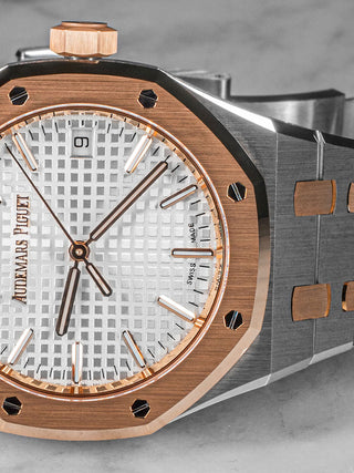 Audemars Piguet 15550SR white dial 37mm