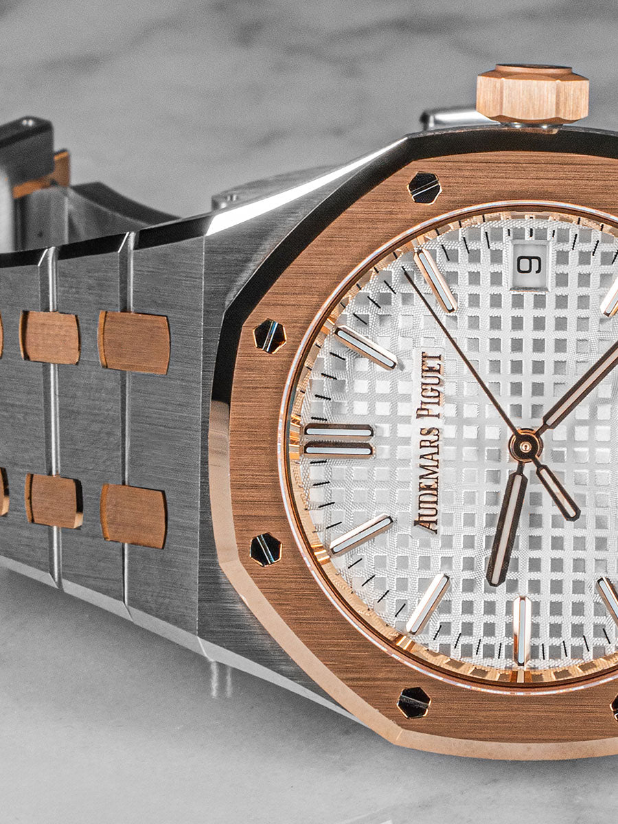 Audemars Piguet 15550SR white dial 37mm