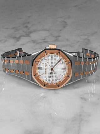 Audemars Piguet 15550SR white dial 37mm