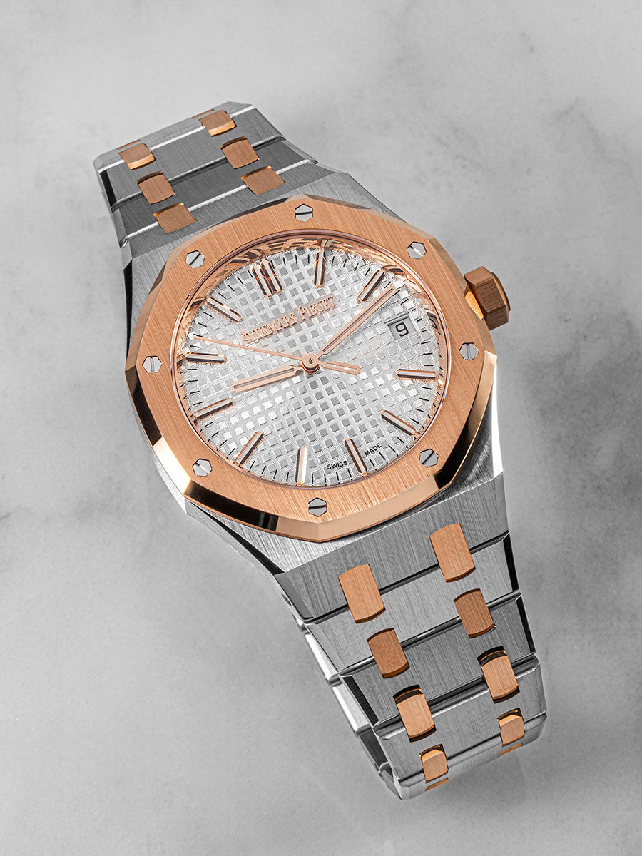 Audemars Piguet 15550SR white dial 37mm