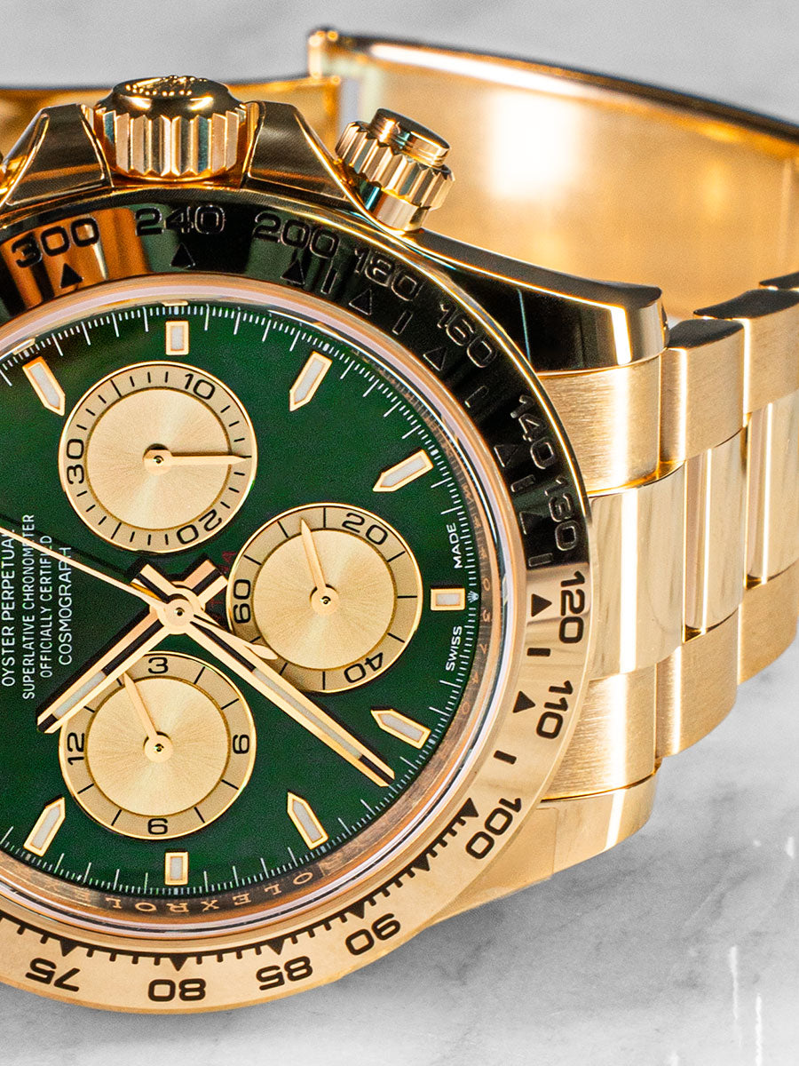 Rolex Daytona 126508 green dial