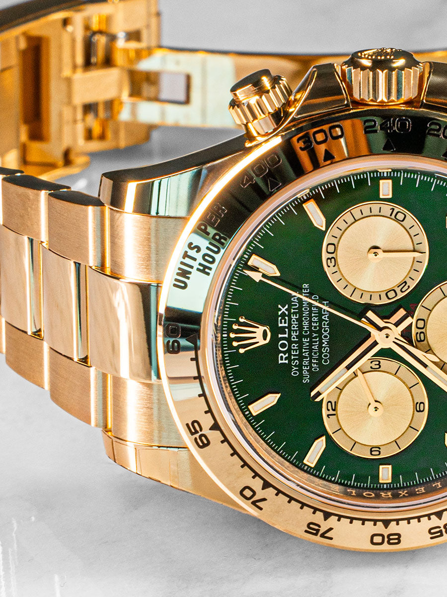 Rolex Daytona 126508 green dial