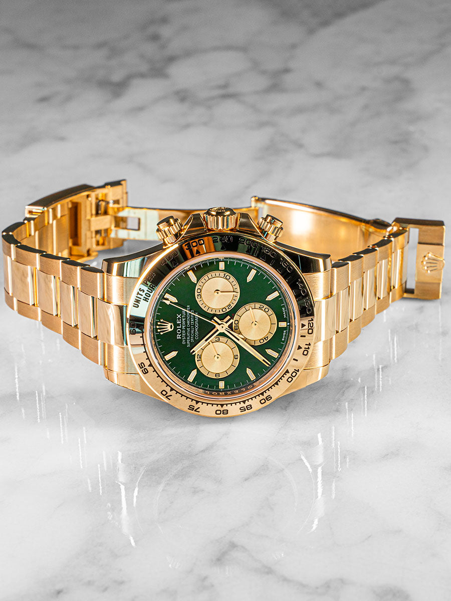 Rolex Daytona 126508 green dial