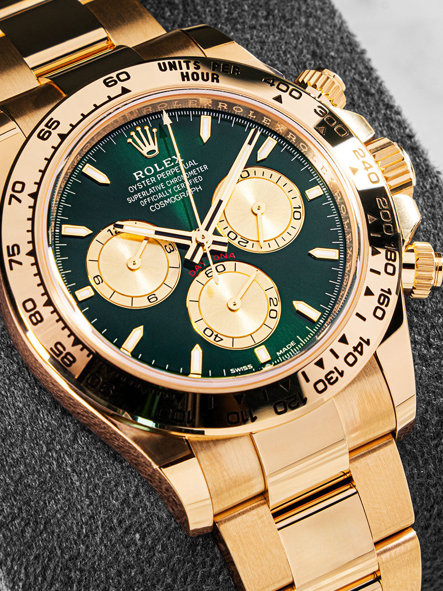 Rolex Daytona 126508 green dial