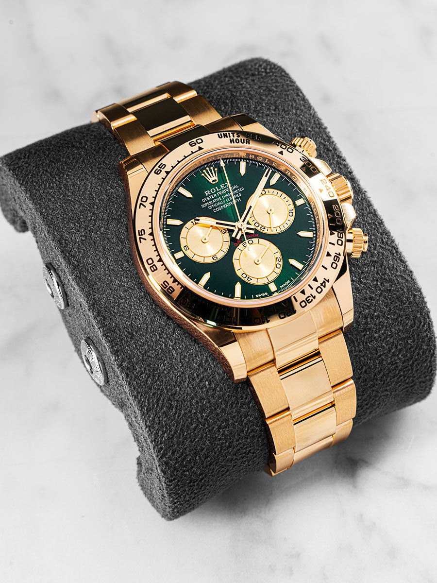 Rolex Daytona 126508 Green Dial Watch Chrono Divino – ChronoDivino