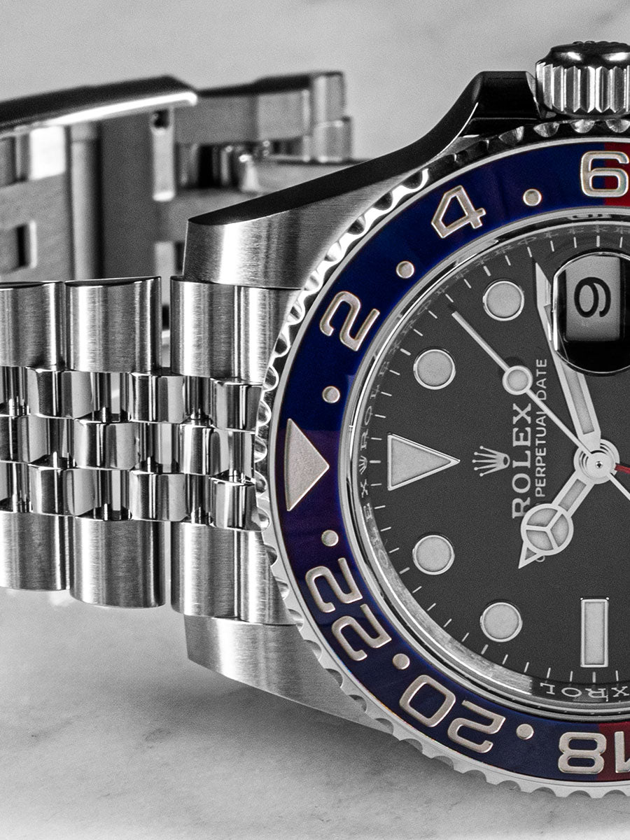 Rolex GMT Pepsi 126710BLRO Jubilee