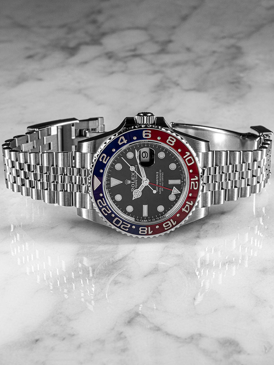 Rolex GMT Pepsi 126710BLRO Jubilee