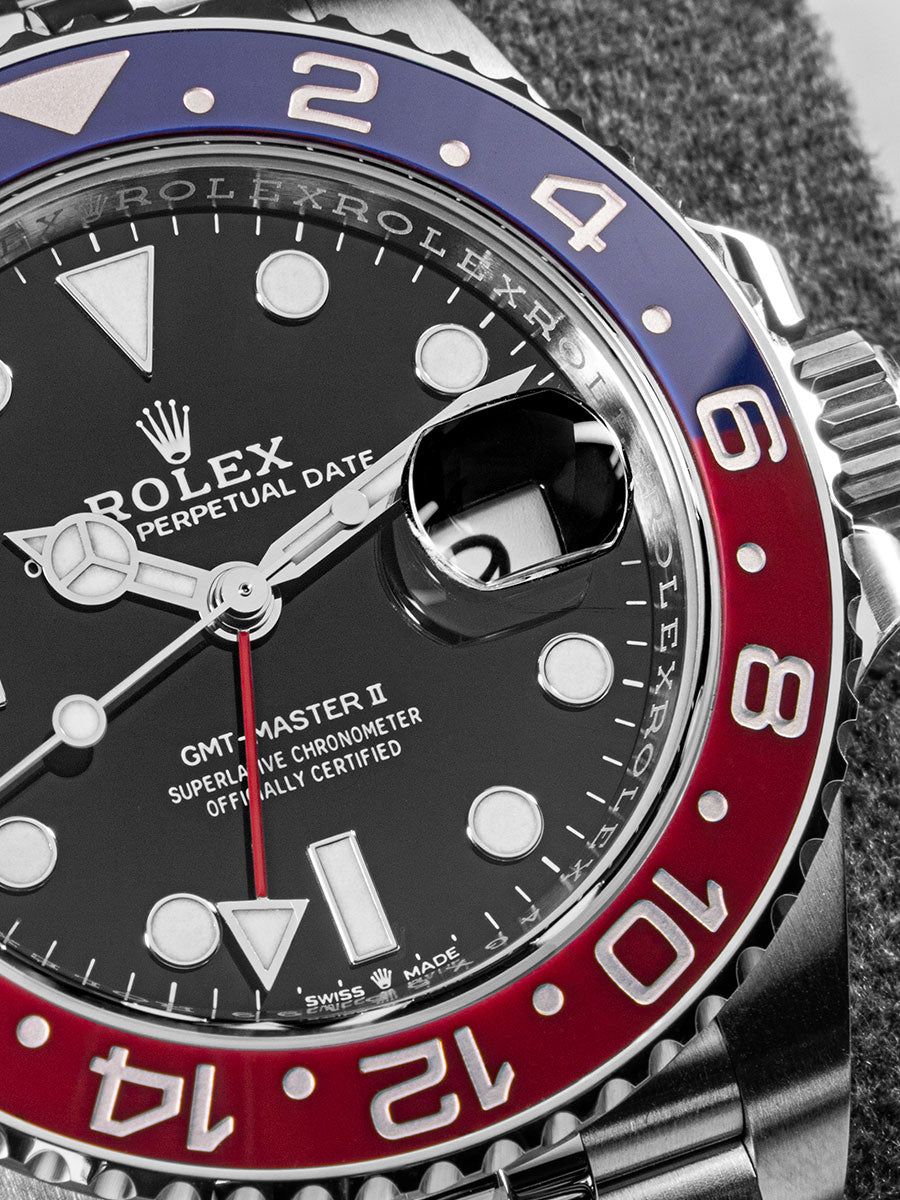 Rolex GMT Pepsi 126710BLRO Jubilee