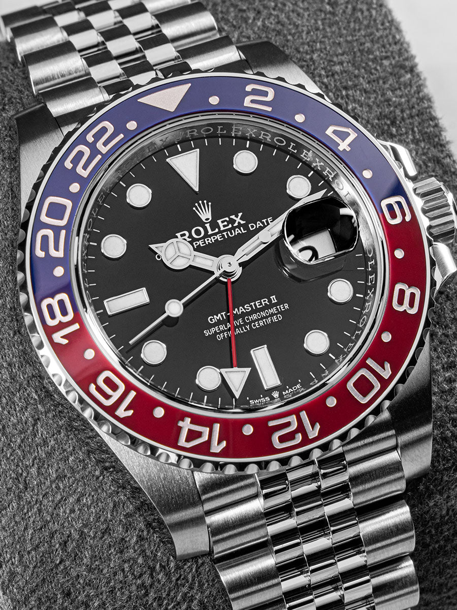 Rolex GMT Pepsi 126710BLRO Jubilee