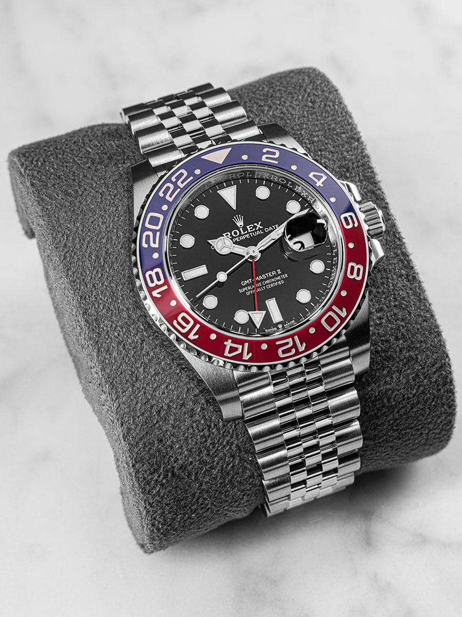 Rolex GMT Pepsi 126710BLRO Jubilee