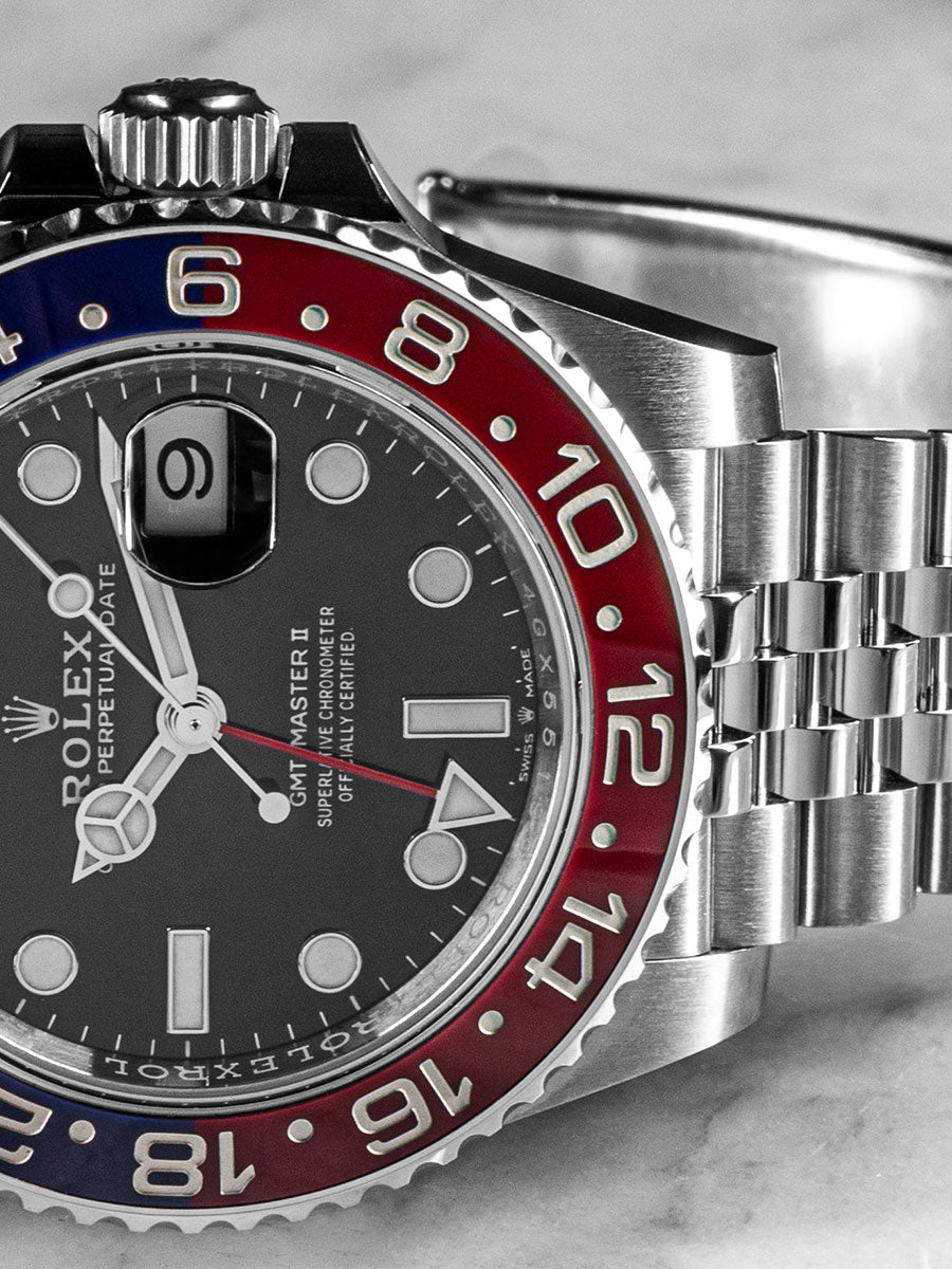 Rolex GMT Pepsi 126710BLRO Jubilee